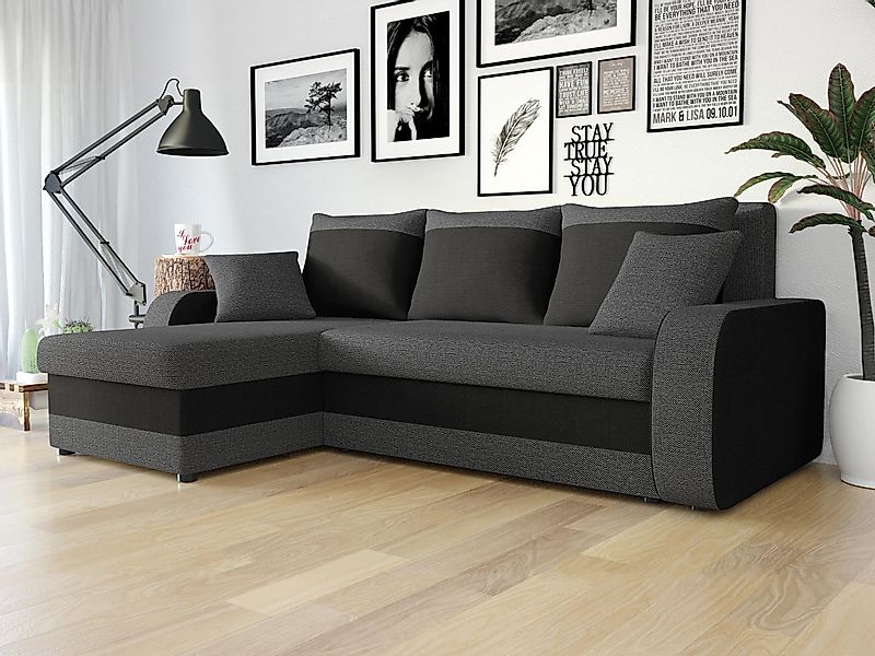 MIRJAN24 Ecksofa Kris Lux, mit Schlaffunktion günstig online kaufen