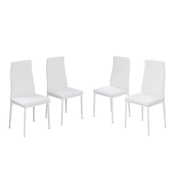 Vicco Esszimmerstuhl Grand, Weiß, 42.5 x günstig online kaufen