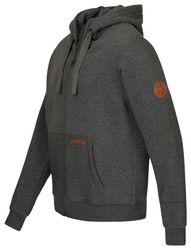 Gradnetz Sweatjacke Herren Hoody Bio Baumwolle günstig online kaufen