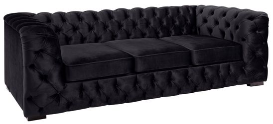 Home affaire Chesterfield-Sofa Kalina, klassische Chesterfield-Knopfheftung günstig online kaufen
