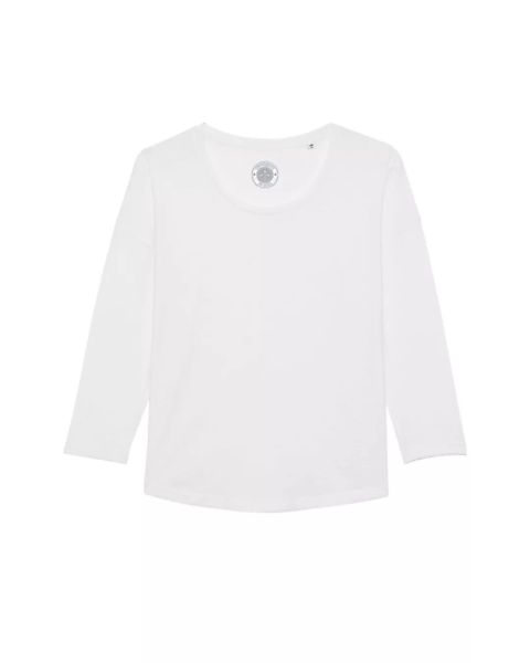 Damen Dreiviertelarm-shirt Aus Bio-baumwolle "Winona" günstig online kaufen