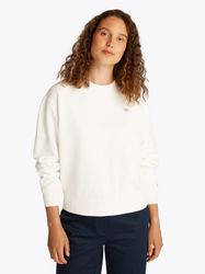 Tommy Hilfiger Sweatshirt "REG CONTRAST FLAG SWEATSHIRT" mit Logo-Flag günstig online kaufen