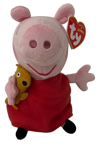 Stoffpuppe Ty Peppa Wutz Pig Plush Plüschfigur, Sammelfigur 15 cm groß Schm günstig online kaufen