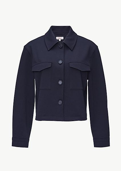 s.Oliver Funktionsjacke Verkürzte Jacke mit Faltendetail günstig online kaufen