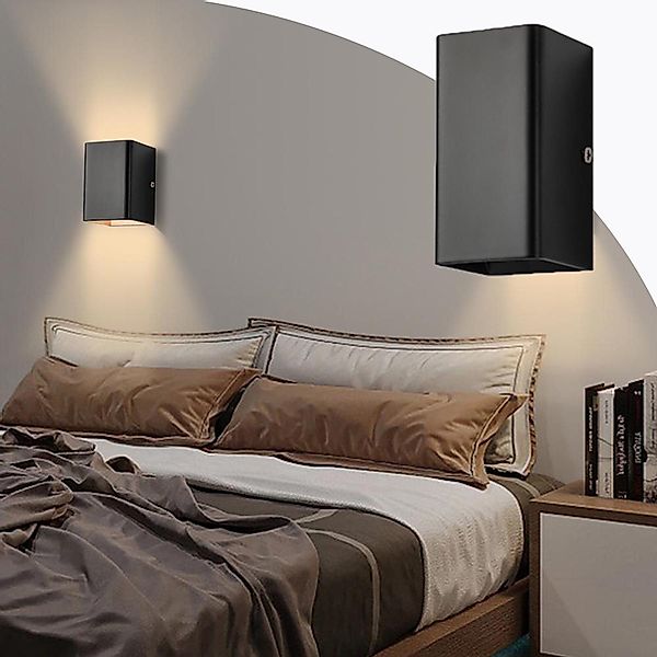 Jibenhome LED Wandleuchte Moderne Wandleuchte RGB günstig online kaufen