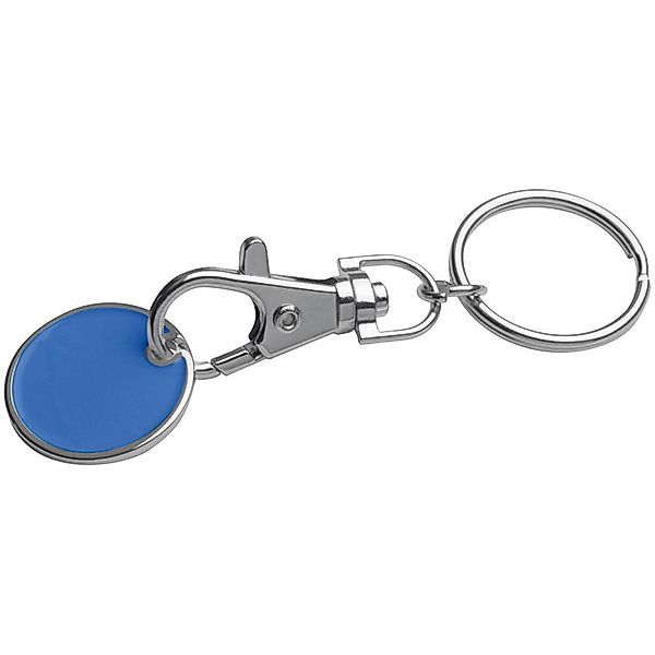 Macma Schlüsselanhänger Metall Schlüsselanhänger mit Einkaufschip günstig online kaufen