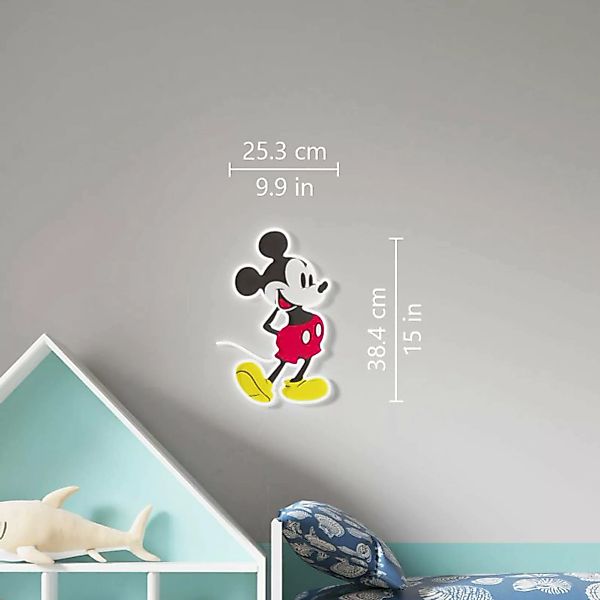 YellowPop Disney Mickey Full Body Wandleuchte günstig online kaufen