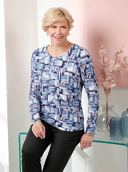 Classic Rundhalsshirt "Rundhals-Shirt", (1 tlg.) günstig online kaufen