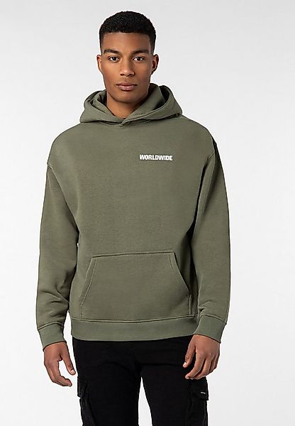 SUBLEVEL Hoodie Herren Kapuzenpullover Worldwide Print Sweater, Kapuzenswea günstig online kaufen
