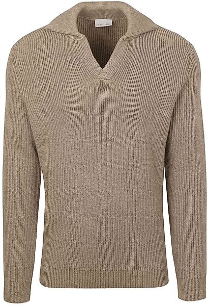 Suitable Pullover Riva Knit Taupe - Größe XXL günstig online kaufen