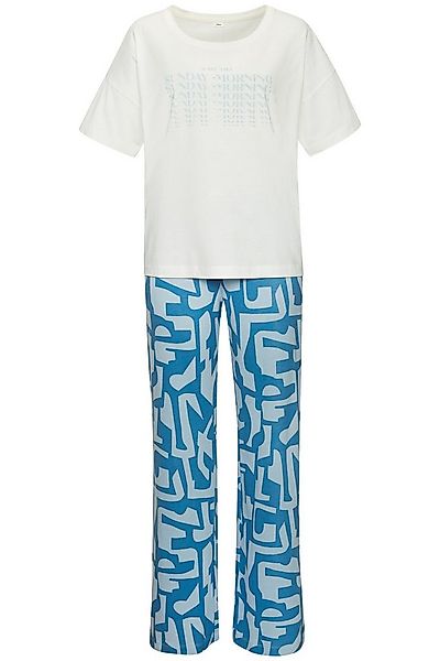 s.Oliver Pyjama (2 tlg., 2-teilig) mit grafischem Print günstig online kaufen