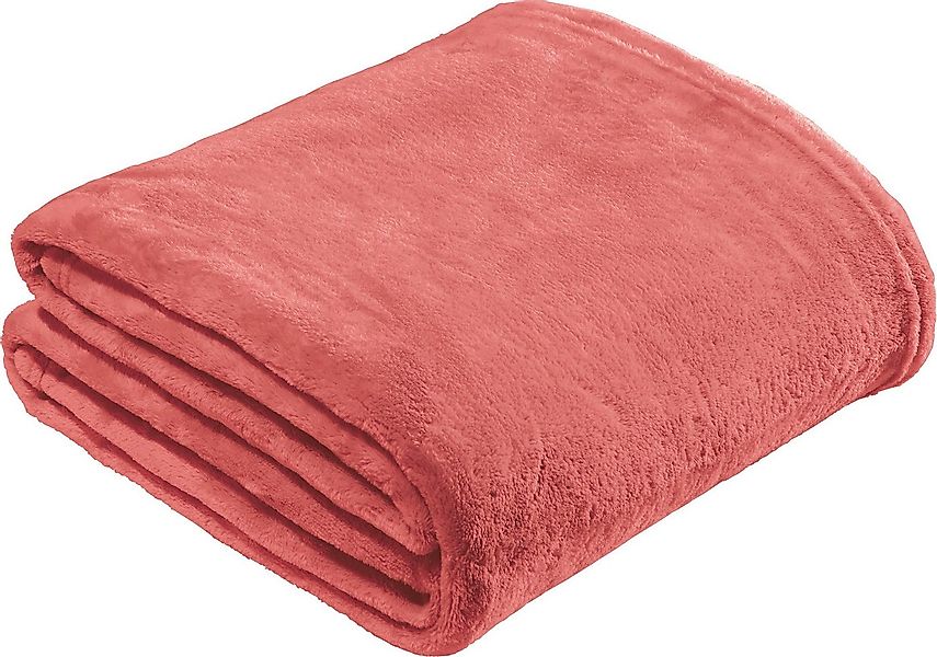 Wohndecke Wohndecke "Amarillo", REDBEST, Fleece Uni günstig online kaufen
