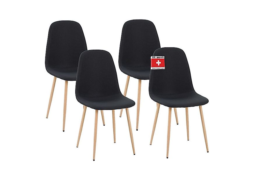 Albatros International Esszimmerstuhl Esszimmerstühle FANO mit Füssen Holzo günstig online kaufen