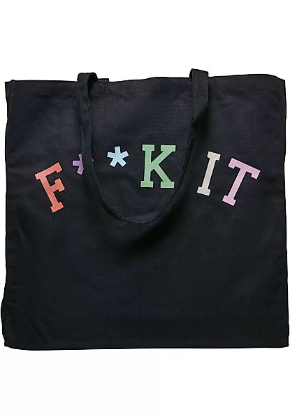 MisterTee Umhängetasche "MisterTee Unisex Fuck It Oversize Canvas Tote Bag" günstig online kaufen