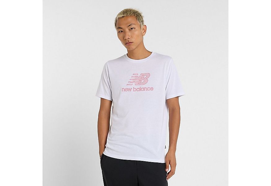 New Balance Laufshirt Heathertech Logo T-Shirt günstig online kaufen