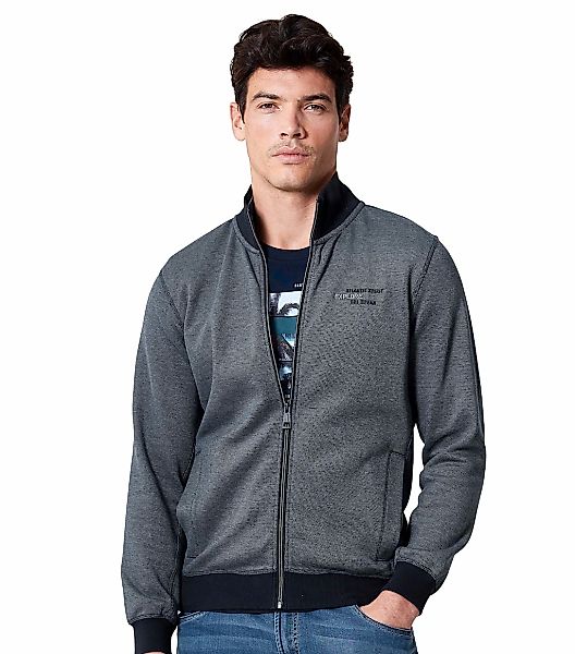 CASAMODA Sweatjacke "CASAMODA Sweatjacke uni" günstig online kaufen