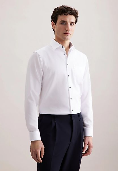seidensticker Businesshemd "Regular" Regular 1/1 Kentkragen Uni günstig online kaufen