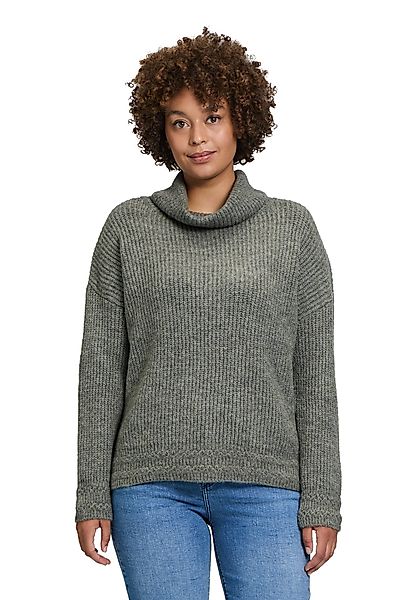 Cartoon Strickpullover Damen Basic-Pullover mit Turtle günstig online kaufen