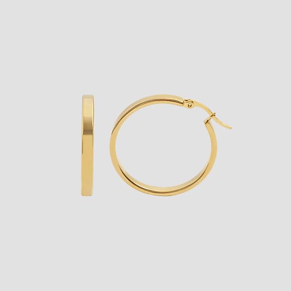 Adelia´s Paar Creolen "Damen Ohrringe – Creole aus Edelstahl" Perfekt zum V günstig online kaufen