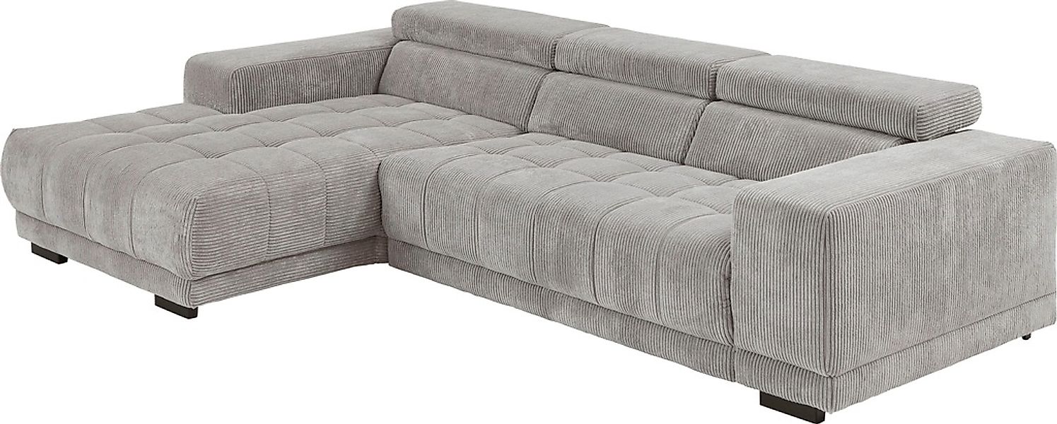 Die PlanBar Ecksofa "MP-IN15053 L-Form schmaler Schenkel" mit Kopfteilverst günstig online kaufen