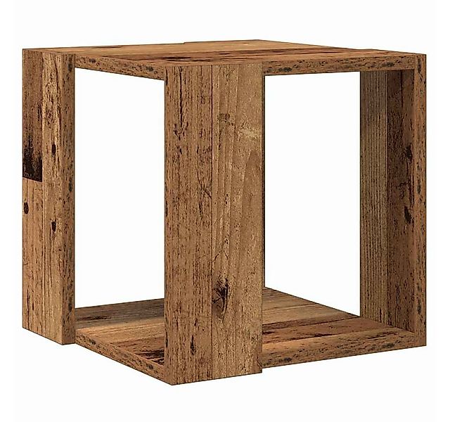 vidaXL Couchtisch Couchtisch Altholz 32 x 32 x 30 cm Holzwerkstoff (1-St) günstig online kaufen