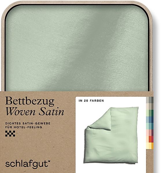 Schlafgut Bettbezug Woven Satin, (1 St), günstig online kaufen