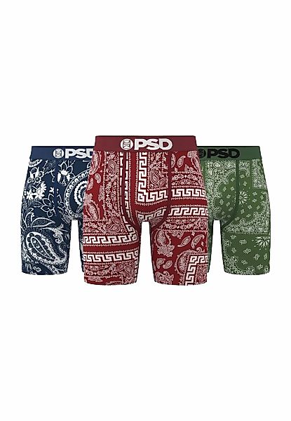 PSD Boxershorts "PSD DARK BANDANA 3 PACK", (1 St.) günstig online kaufen