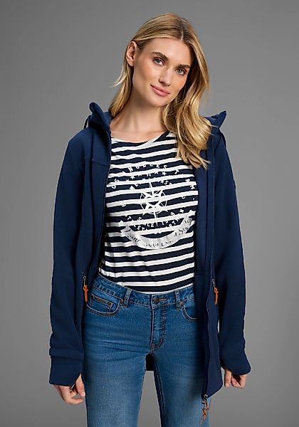 KangaROOS Print-Shirt Kurzarm, figurbetonter Schnitt, mit Metallic-Print günstig online kaufen