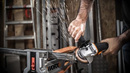 Worx Akku-Winkelschleifer WX800, ergonomisches Design, inkl. günstig online kaufen