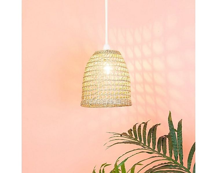 Sass & Belle Lampenschirm Lampenschirm Geflochtenes Seegras günstig online kaufen
