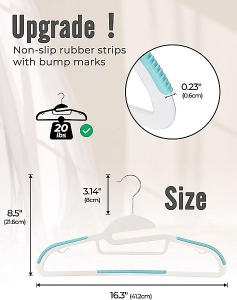 House Day Kleiderbügel Kunststoff, Kleiderbügel Platzsparend, (Packung, 50- günstig online kaufen