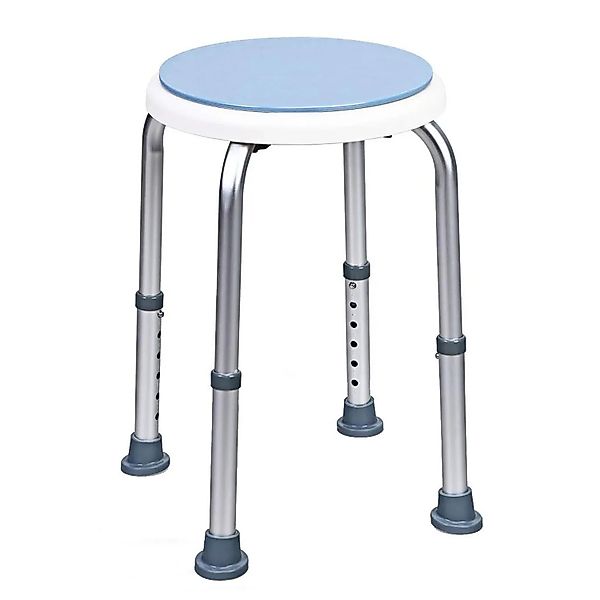 Costway 360° Drehbarer Duschhocker Duschstuhl Höhenverstellbar günstig online kaufen