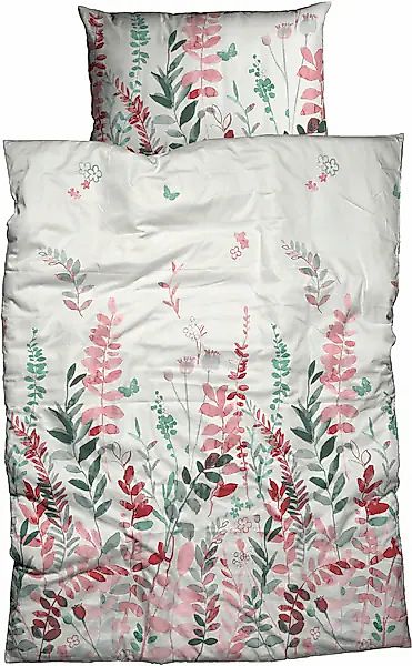CASATEX Bettwäsche »Renata« 2 Stk. tlg. verspieltes Design, kleiner Schmett günstig online kaufen