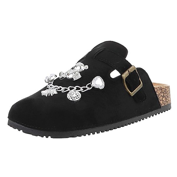 Ital-Design Damen Mules Freizeit Pantolette (88930450) günstig online kaufen