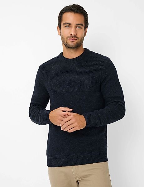 Brax Rundhalspullover "Style RICK" günstig online kaufen