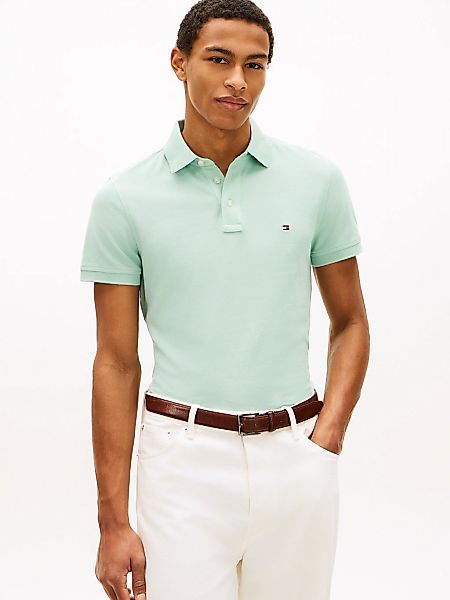 Tommy Hilfiger Poloshirt "1985 SLIM POLO" Markenstickerei, aus Baumwoll-Piq günstig online kaufen