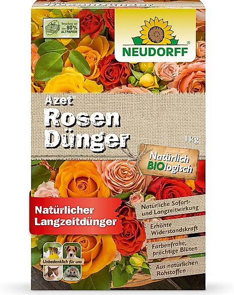 Neudorff Blumendünger Azet RosenDünger 1 kg, günstig online kaufen