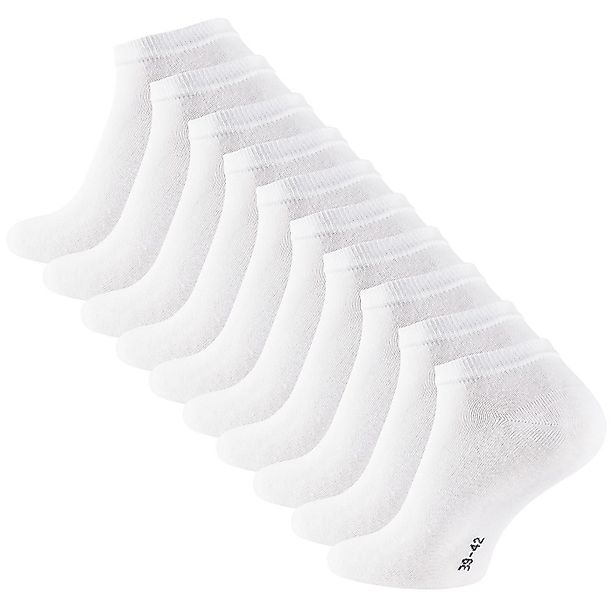 Stark Soul® Sneakersocken 10 Paar Sneaker-Socken, Baumwolle, Unisex günstig online kaufen