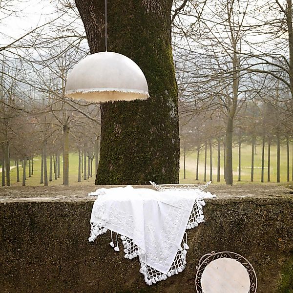 Karman Plancton - LED-Außen-Hängeleuchte, Ø 45 cm günstig online kaufen