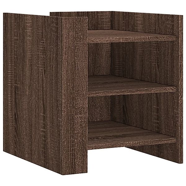 vidaXL Nachttisch Nachttisch Braun Eichen-Optik 45x50x50 günstig online kaufen