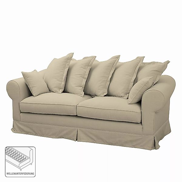 home24 Sofa Saltum (3-Sitzer) Webstoff günstig online kaufen