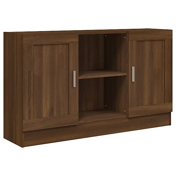 vidaXL Sideboard Braun Eichen-Optik 120x30,5x70 cm Holzwerkstoff 815626 günstig online kaufen