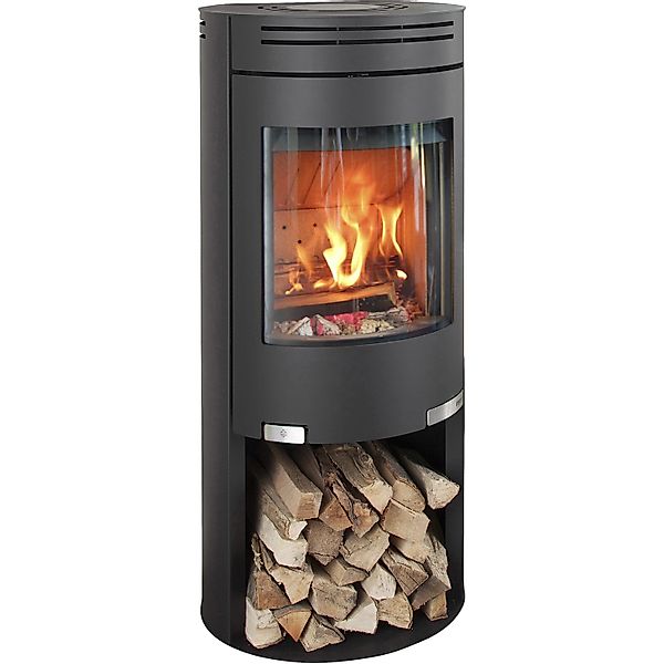 Aduro 1.4 Kaminofen Stahl Schwarz 6 kW mit Automatik günstig online kaufen