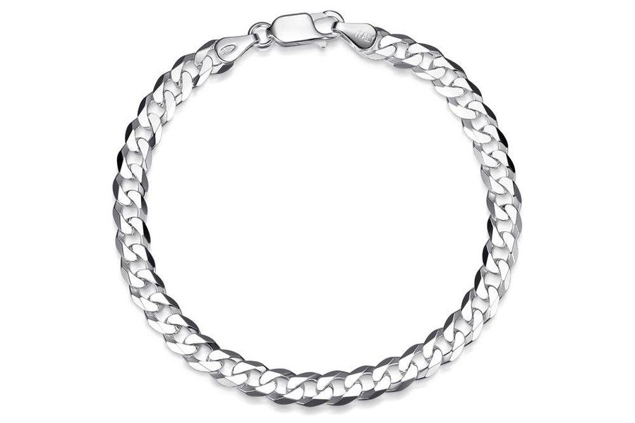 Silberkettenstore Silberarmband Panzerkette Armband 6mm - günstig online kaufen