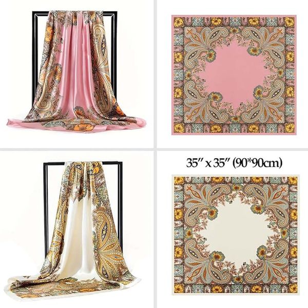 Coonoor Halstuch 90x90cm Kopftuch Bandanas Haartuch günstig online kaufen