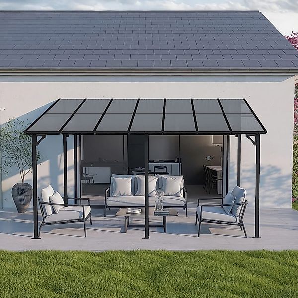 HOME DELUXE Terrassendach aus Aluminium ECO günstig online kaufen