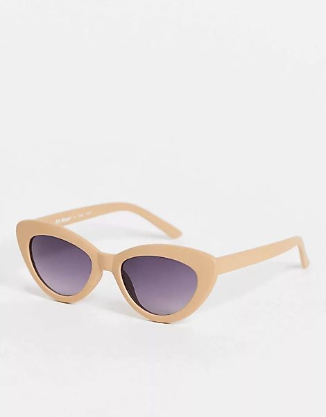 AJ Morgan – Cat-Eye-Damensonnenbrille in Beige-Neutral günstig online kaufen