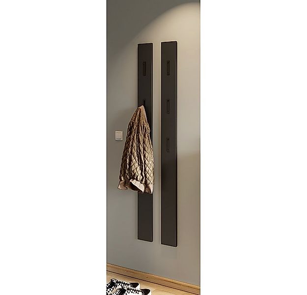 Lomadox Garderoben-Set ABERDEEN-01, (Spar-Set, 2-St), 2er Set in graphit mi günstig online kaufen