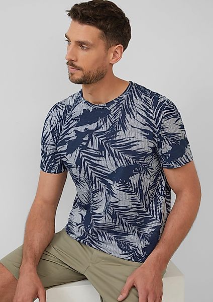 s.Oliver Kurzarmshirt T-Shirt mit Crew Neck günstig online kaufen