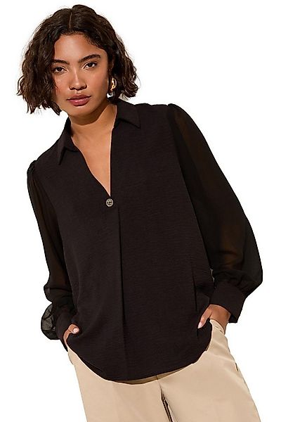 Friends Like These Langarmbluse Friends Like These Bluse mit V-Ausschnitt, günstig online kaufen